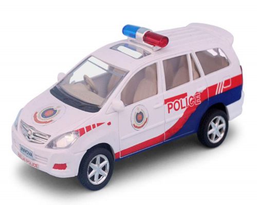 Innovo Police Toy Car (White)